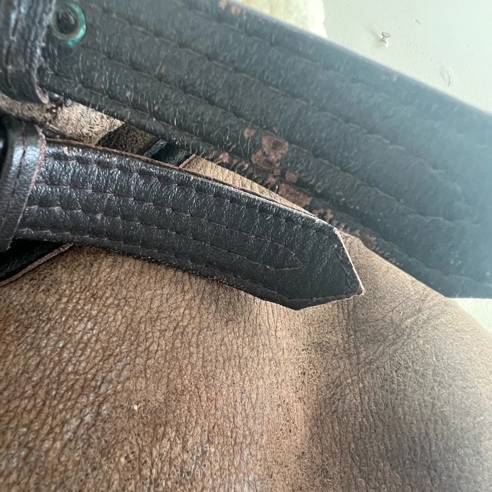 Men's Shearling Aviator Jacket - Brown - Picture 7 of 15